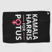 Serviette De Golf Kamala Harris pour POTUS I (Horizontal)