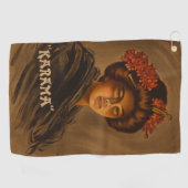 Serviette De Golf Karama : Actrice japonaise Romance Geisha (Horizontal)