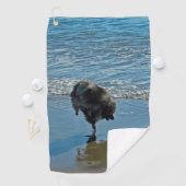 Serviette De Golf Keeshond Ballet Photographie - Joli chien d'origin (En situation)