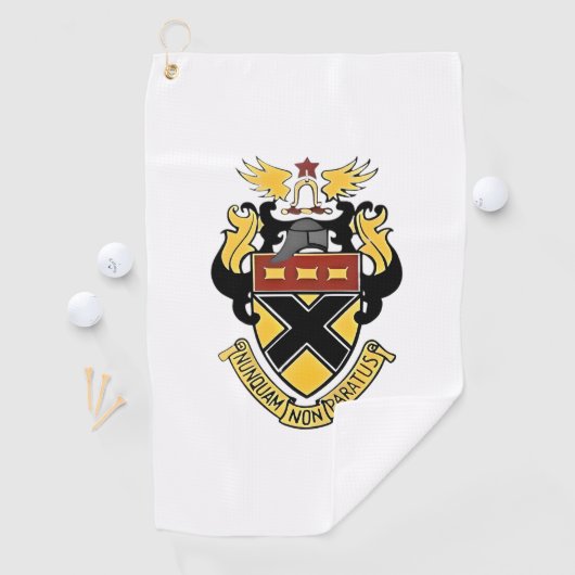 Serviette de golf Kemper Large Crest (En situation)
