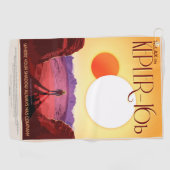 Serviette De Golf Kepler Space Voyage Destination Planète Aventure (Horizontal)