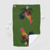 Serviette De Golf Key West - Rooster tzigane (En situation)
