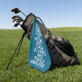 Serviette De Golf Kind words (Vert)
