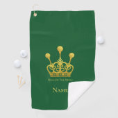 Serviette De Golf King Of The Swing (En situation)