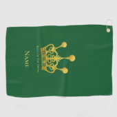 Serviette De Golf King Of The Swing (Horizontal)