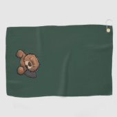 Serviette De Golf KiniArt Castor (Horizontal)