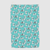 Serviette De Golf KiniArt Cutieface Westie Golf Towel (Devant)