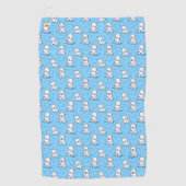 Serviette De Golf KiniArt Westies Golf Towel (Devant)