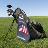 Serviette De Golf Kinka T Creations des États-Unis (Vert)