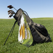 Serviette De Golf Kinkaku-ji, le pavillon d'or, Kyoto (Vert)