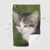 Serviette De Golf Kitten (En situation)