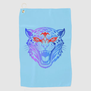 Serviette De Golf Kitty souriant