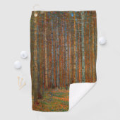 Serviette De Golf Klimt - Tannenwald Pine Forest (En situation)