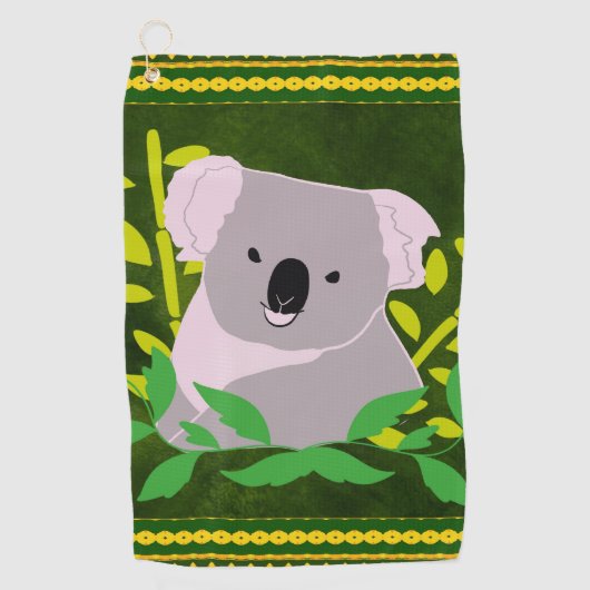 Serviette De Golf koala (Devant)