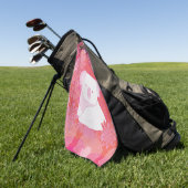 Serviette De Golf Koala Fleur de vie (Vert)
