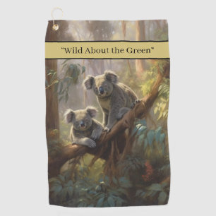 Serviette De Golf Koala Forest Dreams personnalisable