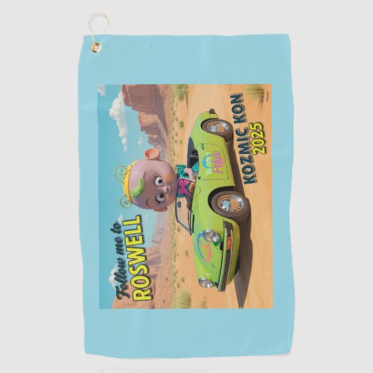 Serviette De Golf Konvention microfiber golf towel (Devant)