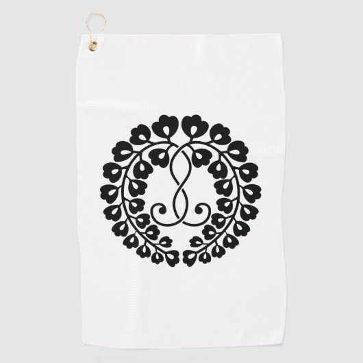 Serviette De Golf Kujo wisteria (Devant)