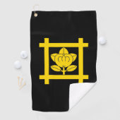 Serviette De Golf La crête Tachibana de la secte Nichiren (En situation)