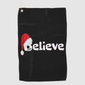 Serviette De Golf La fête de Christma (Devant)