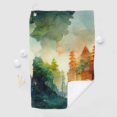 Serviette De Golf La forêt (nature) (En situation)