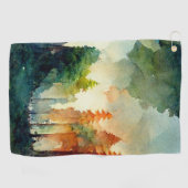 Serviette De Golf La forêt (nature) (Horizontal)