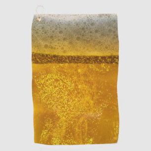 Serviette De Golf La Galaxie de la bière Festive est une étreinte cé