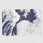 Serviette De Golf La Grande Vague au large de Kanagawa  (Horizontal)