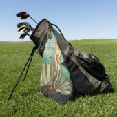 Serviette De Golf La naissance de Vénus par Sandro Botticelli (Vert)