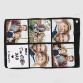 Serviette De Golf La plupart Tee-Riffic DAD Custom 5 Photo Fête des  (Horizontal)