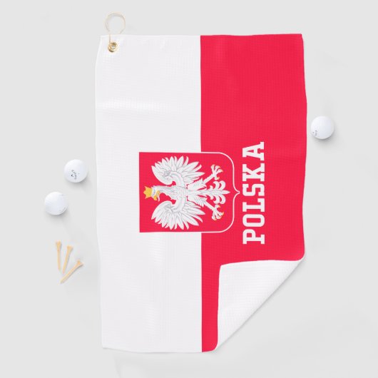 Serviette De Golf La Pologne (En situation)
