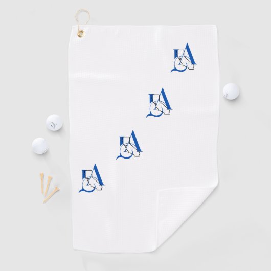 Serviette De Golf La Pride Golf Towel (En situation)