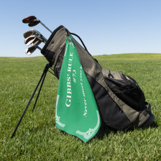 Serviette De Golf la règle 73 de Gibbs