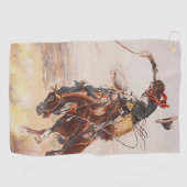Serviette De Golf La vie de cowboy de PIÈCE EN T (Horizontal)