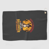 Serviette De Golf Labrador Halloween Grand-mère Conception de chien_ (Horizontal)