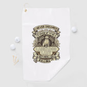 Serviette De Golf Labrador Lady Dog Crown Shield_1 (En situation)