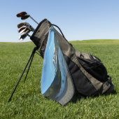 Serviette De Golf Lac Mendenhall dans Juneau Paysage de l'Alaska (Vert)