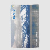 Serviette De Golf Lac Pend Oreille Winter (Devant)