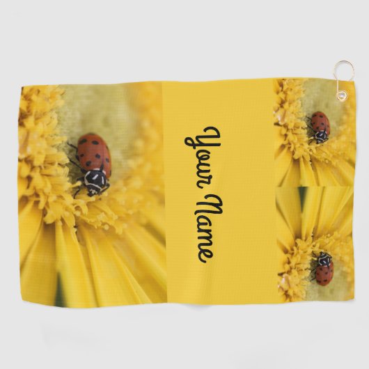 Serviette De Golf Ladybug (Horizontal)