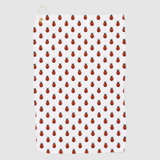 Serviette de golf Ladybugs (Devant)