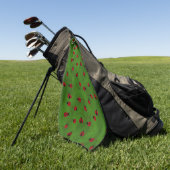Serviette De Golf Ladybugs (Vert)