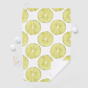 Serviette De Golf Laissez-nous taco à son sujet motif de chaux de