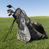 Serviette De Golf L'âme ne pense jamais sans image (Vert)