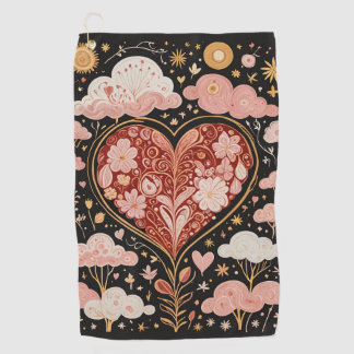 Serviette De Golf L'amour est dans l'air