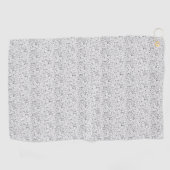 Serviette De Golf langage Design Onze (Horizontal)