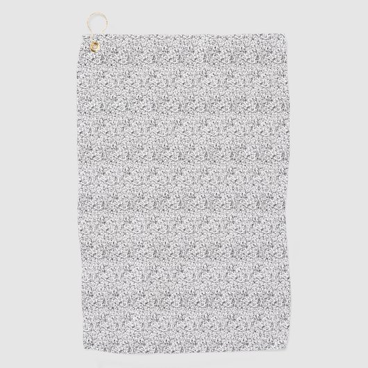 Serviette De Golf langage Design Onze (Devant)
