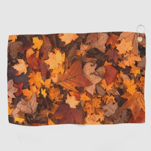 Serviette De Golf l'automne (Horizontal)