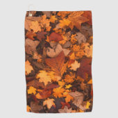 Serviette De Golf l'automne (Devant)