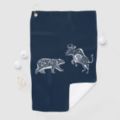 Serviette De Golf Lavage de l'ours et de la taule (En situation)