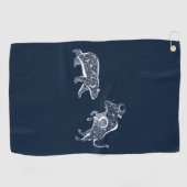 Serviette De Golf Lavage de l'ours et de la taule (Horizontal)
